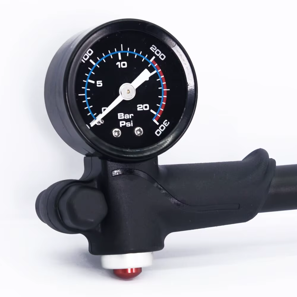 ThinkRider Portable Haute pression 300psi Vélo Pompe À Air avec Jauge pour Fourche et Arrière Suspen