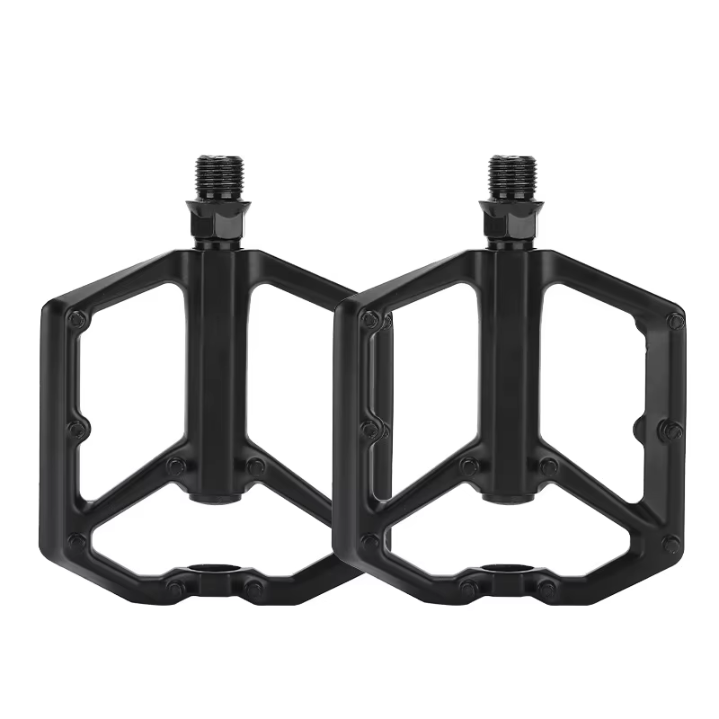 1 paire de pédales de vélo en aluminium, vélos de route et de montagne, pédales plates, roulement, d
