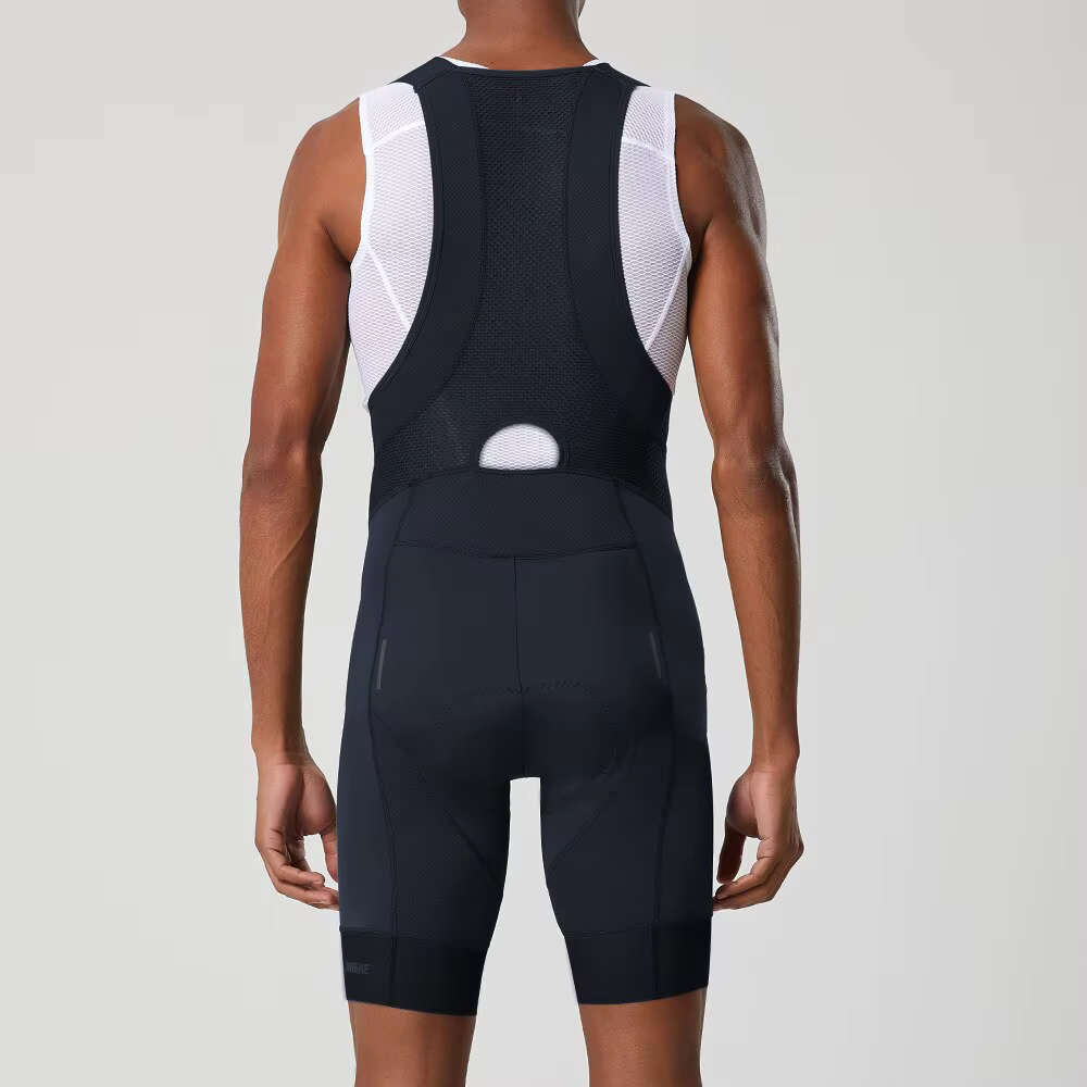 Cyclisme Bib Shorts Hommes Vêtements De Plein Air Vélo Vélo 6 Heures D'équitation Rembourré Bib Coll