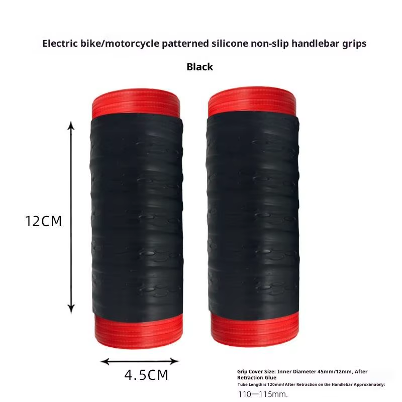 Protecteur de manchon de guidon de moto, housses en Silicone antidérapantes auto-rétrécissantes, Ant