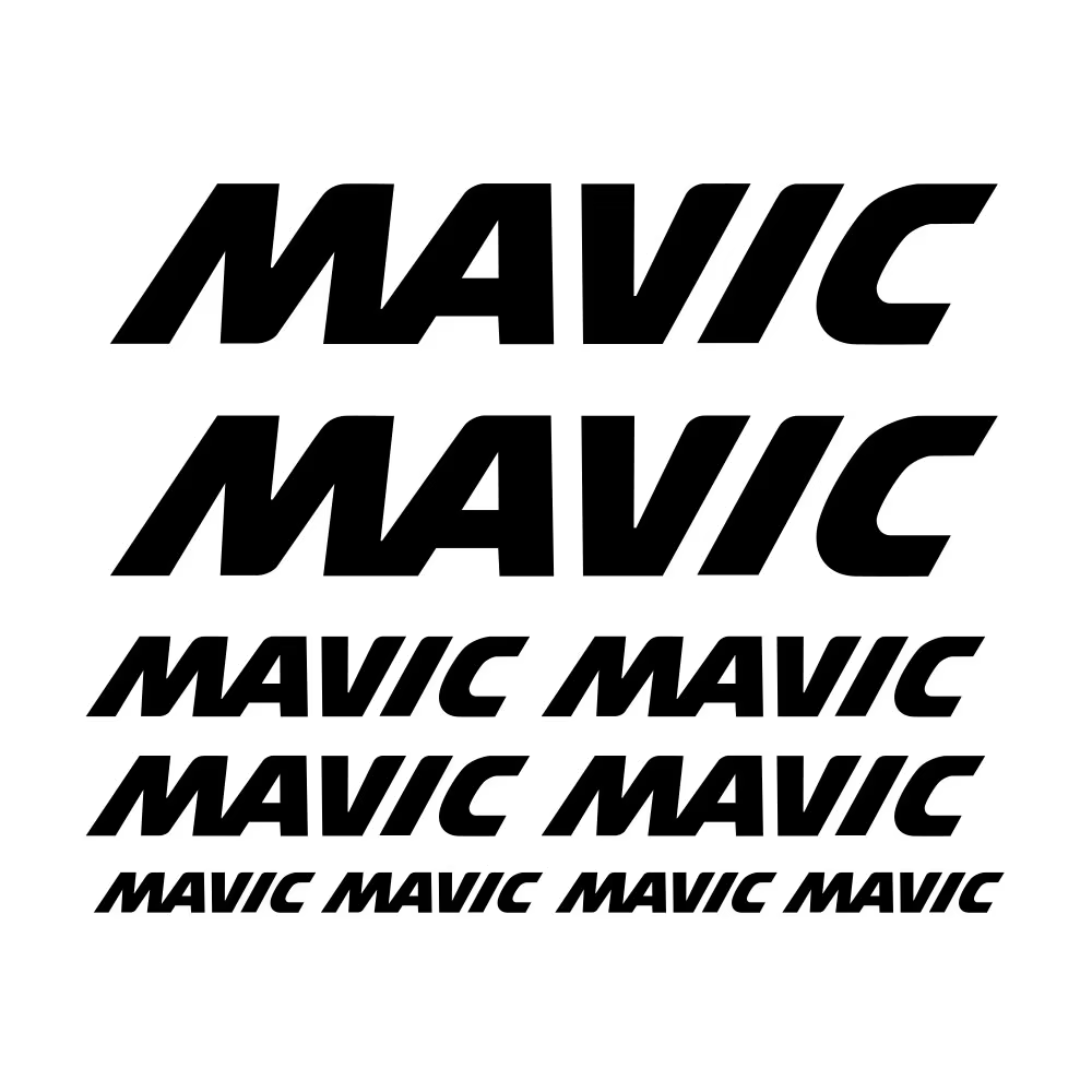 Autocollants Adhésifs pour Roues de Vélo, Cadre, Mavic