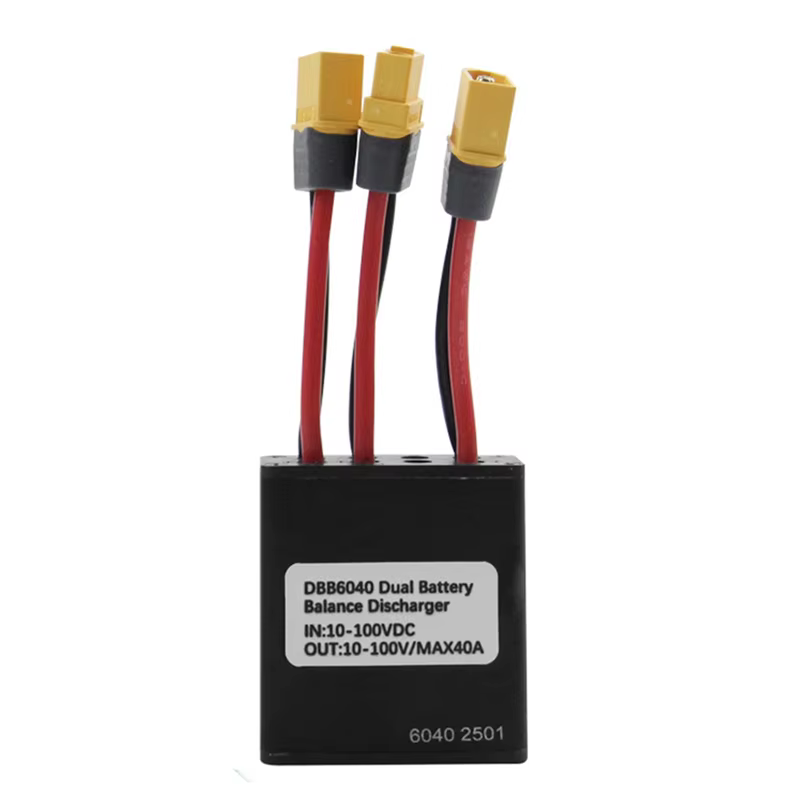 Excellent Module de décharge équilibrée à double batterie pour vélo électrique 40A 10V-100V, accesso