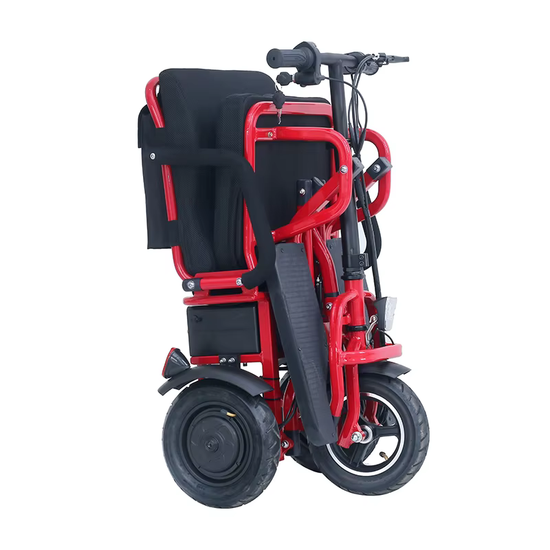 Tricycle électrique pliant de loisirs de scooter de cyclomoteur à trois roues de la basse vitesse fa