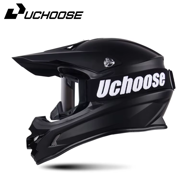 UCHOOSE tout-terrain montagne intégral casque de motobiker classique vélo vtt casque de course motoc