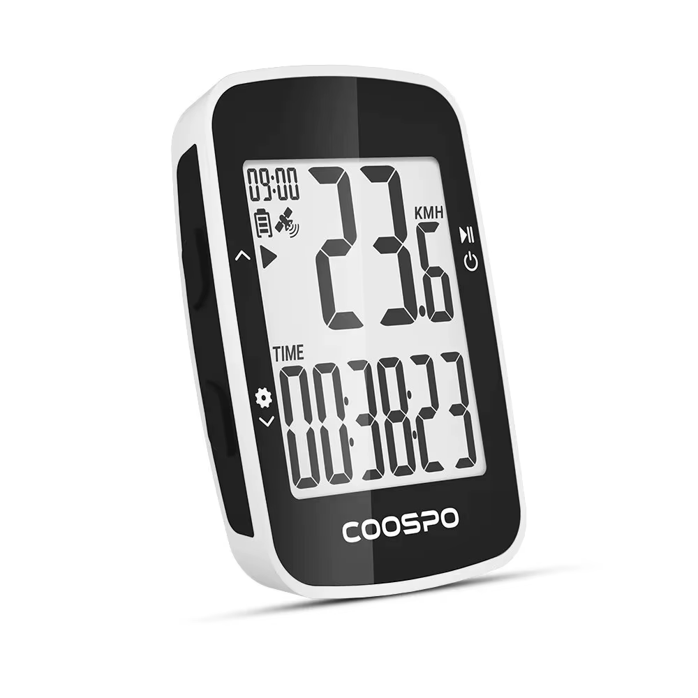 COOSPO BC107 Vélo Ordinateur GPS Sans Fil Vélo Vélo Odomètre Compteur De Vitesse 2.4 "FSTN Bluetooth
