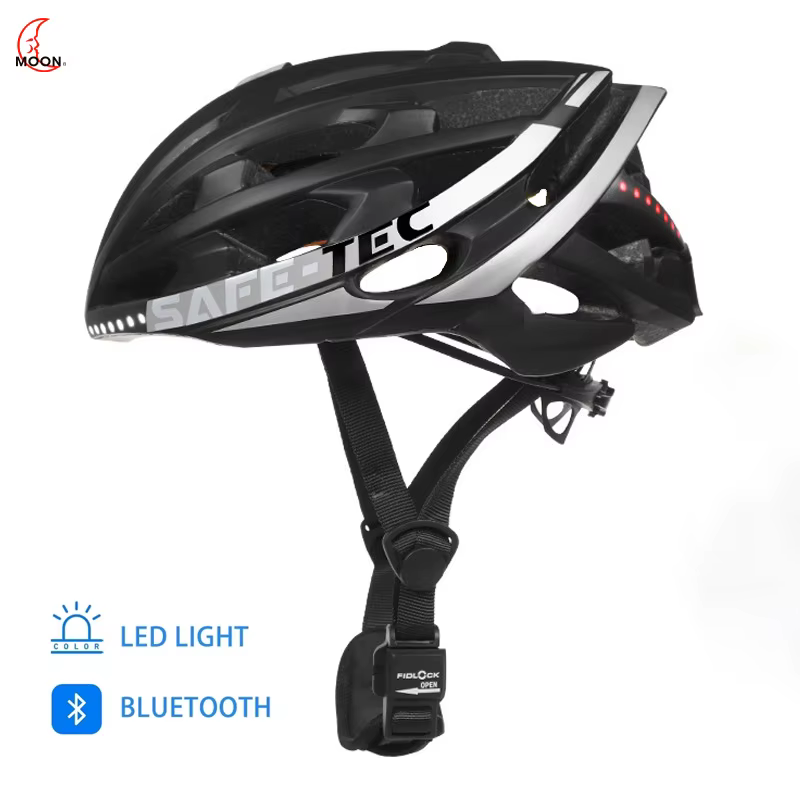 MOON SAFE-TEC Mips casque de vélo route montagne cyclisme avec multi-fonction Bluetooth musique appe