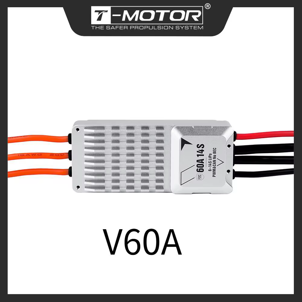 Contrôleur de vitesse électrique T-MOTOR série V FOC ESC V60A, tension 14S pour Drone VTOL série VL,