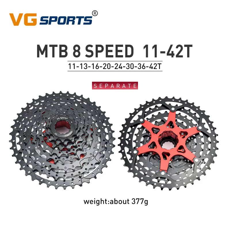 VG SPORTS 8 9 10 11 12 vitesses Velocidade VTT Cassette séparée support de roue libre pignon 9V 10V 