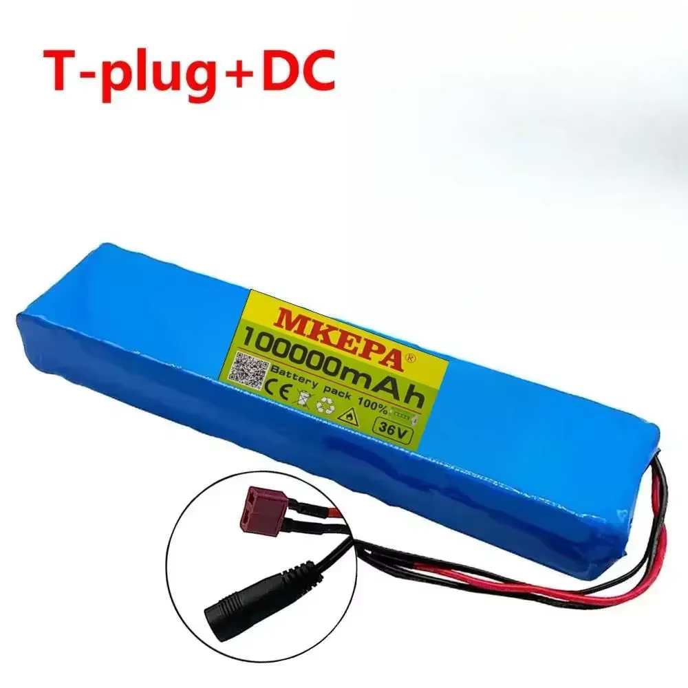 Batterie de scooter électrique 36V 100000mAh, batterie de scooter électrique au lithium 36V, batteri