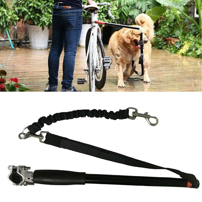 La fixation de vélo en plomb pour chien s'adapte à tout vélo, Cycle de course, laisse solide NF