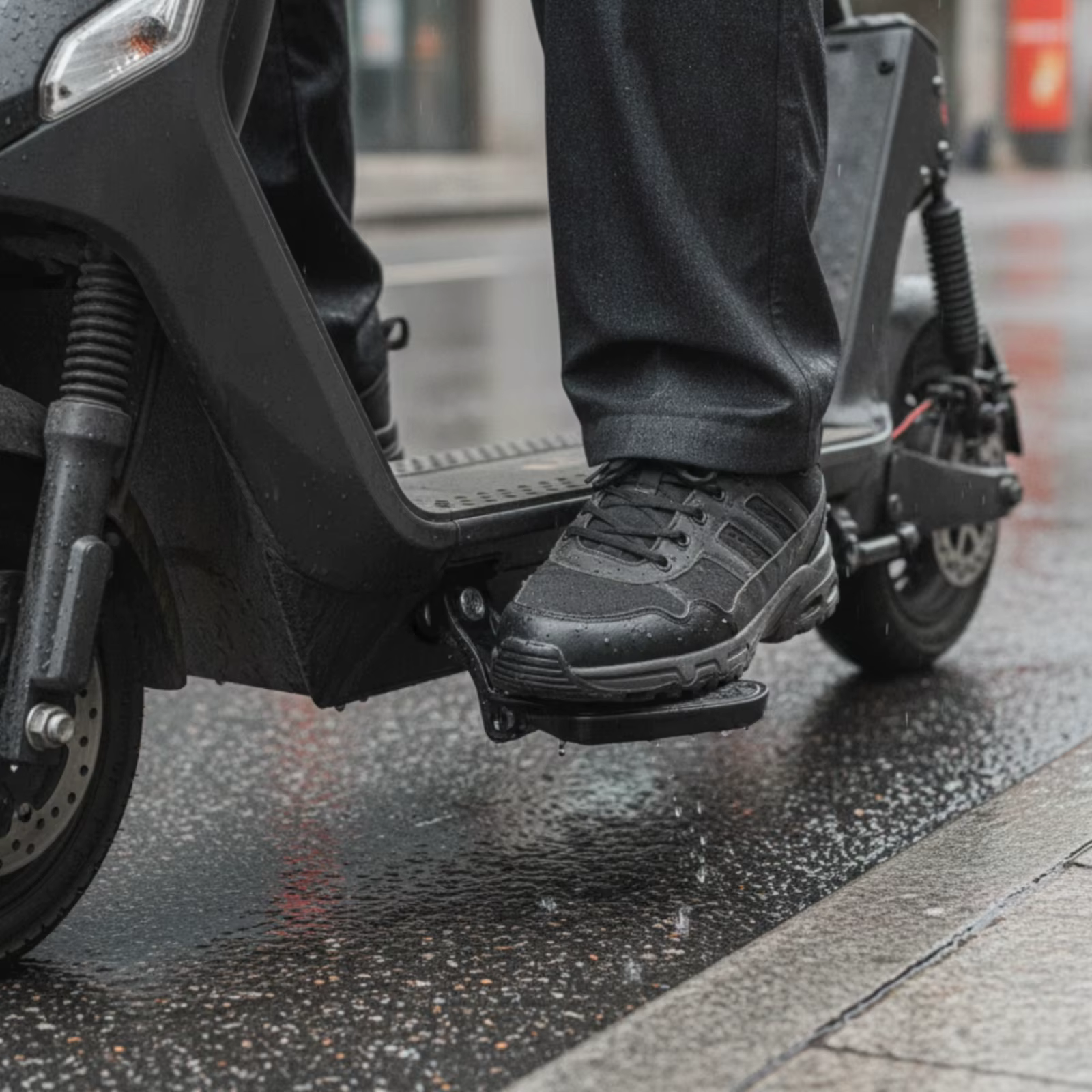 Repose-pieds pour vélo électrique