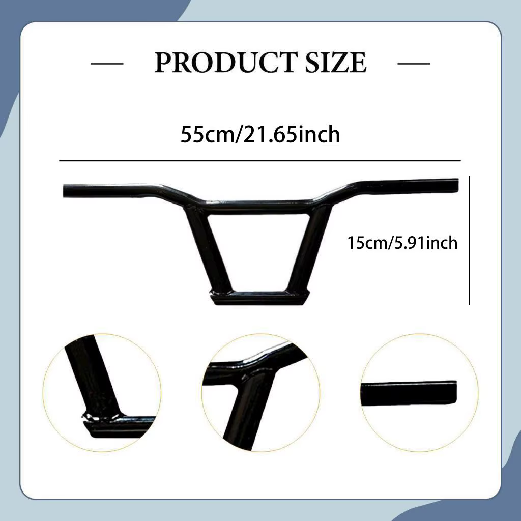 Guidon de vélo ergonomique léger facile à installer remplacement élégant pour vélos de route