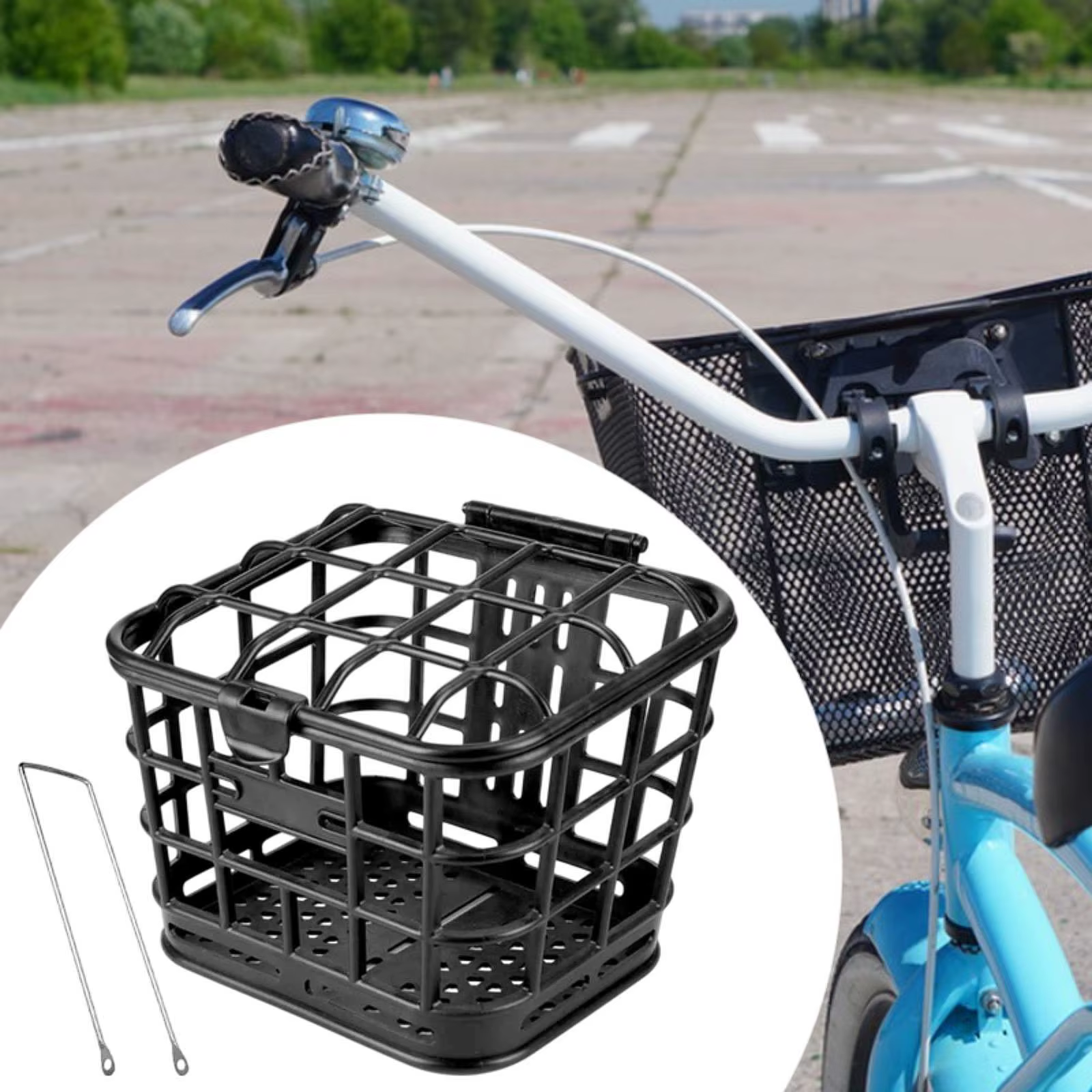 Panier avant pour vélo électrique