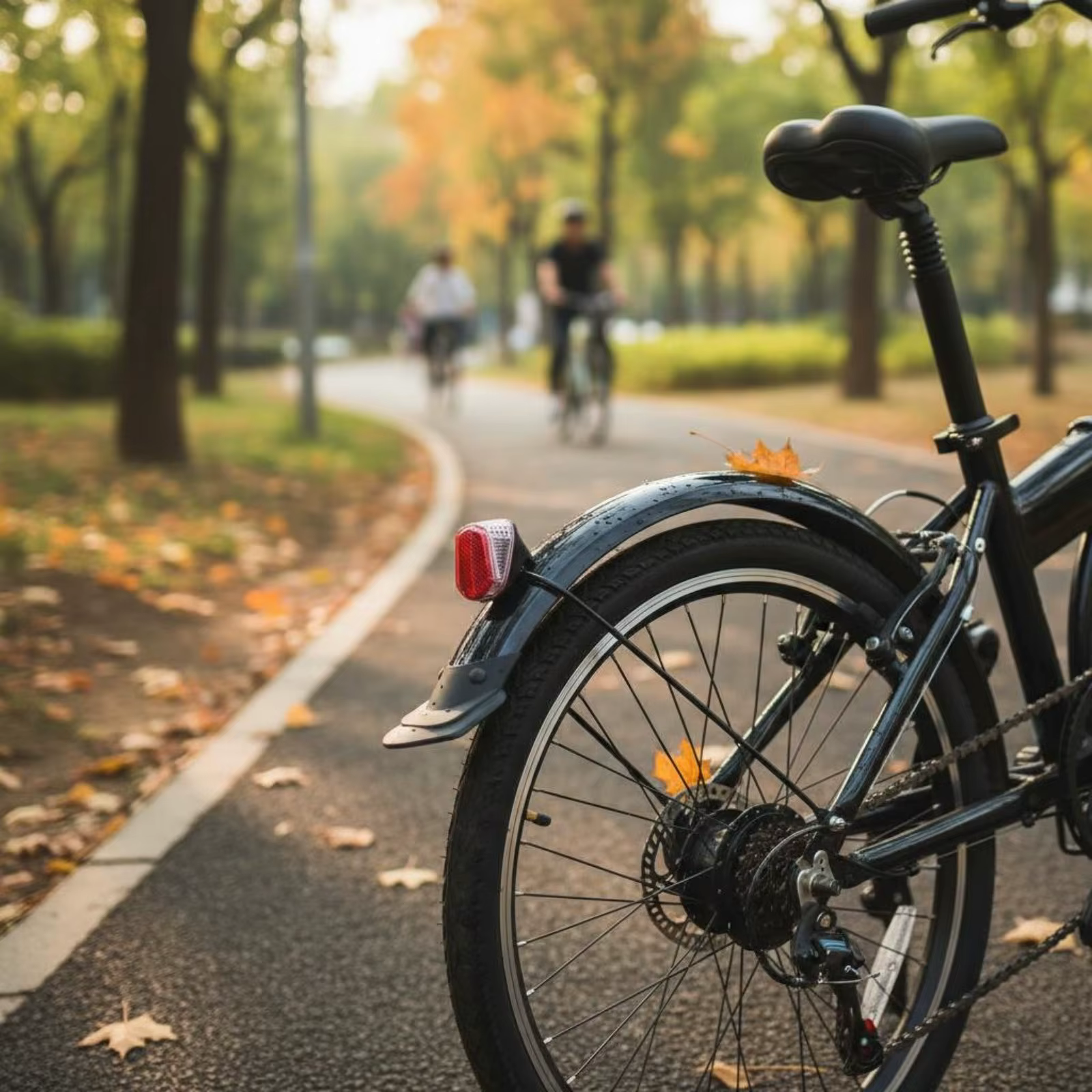 Ensemble de garde-boue pour vélo pliant de 20 pouces, protection contre l'eau, ensemble de garde-boue noir facile à installer, garde-boue pour vélo pour temps pluvieux