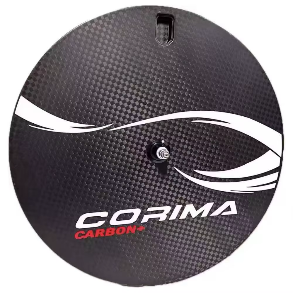 700C T800 seulement roue arrière de vélo de route en Fiber de carbone roues à disque