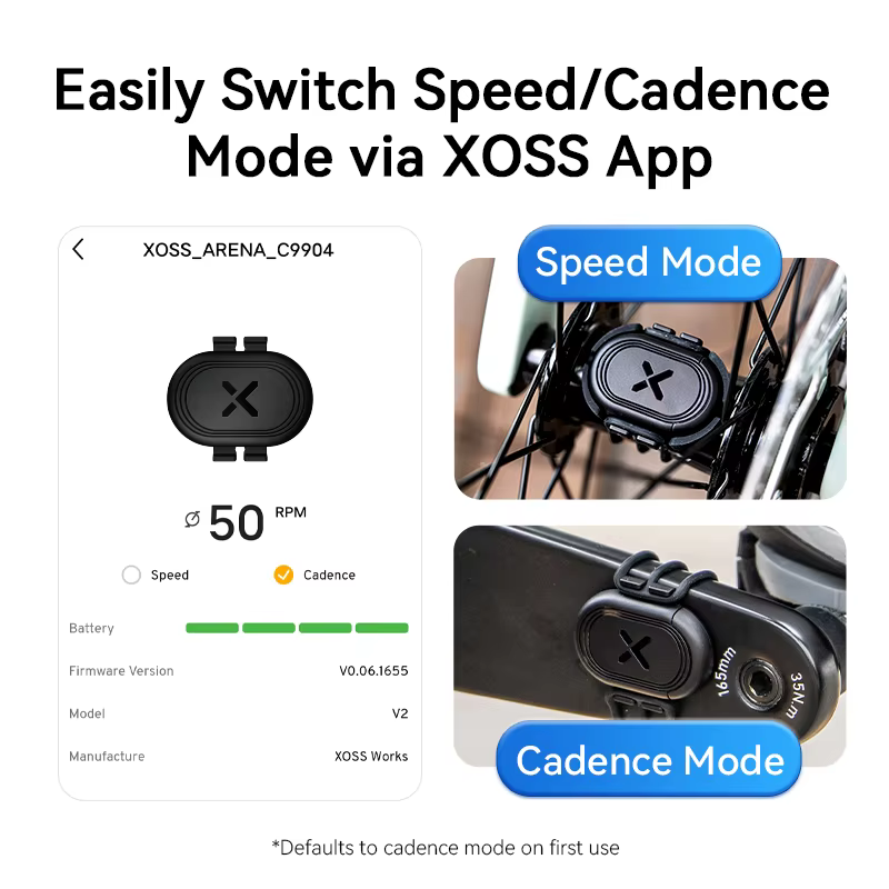 XOSS ARENA capteur de Cadence de vitesse ordinateur de cyclisme compteur