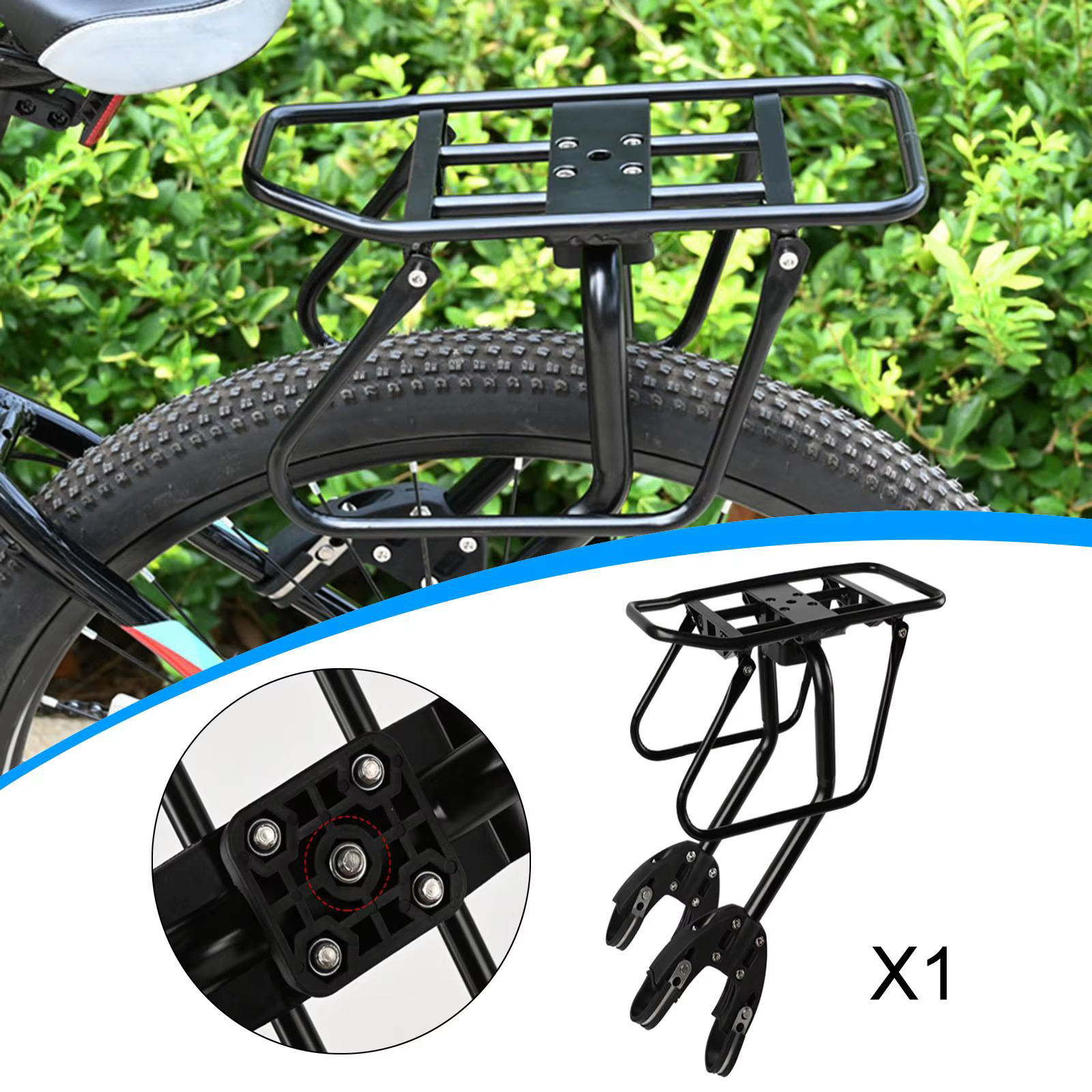 Porte-bagages universel pour vélo