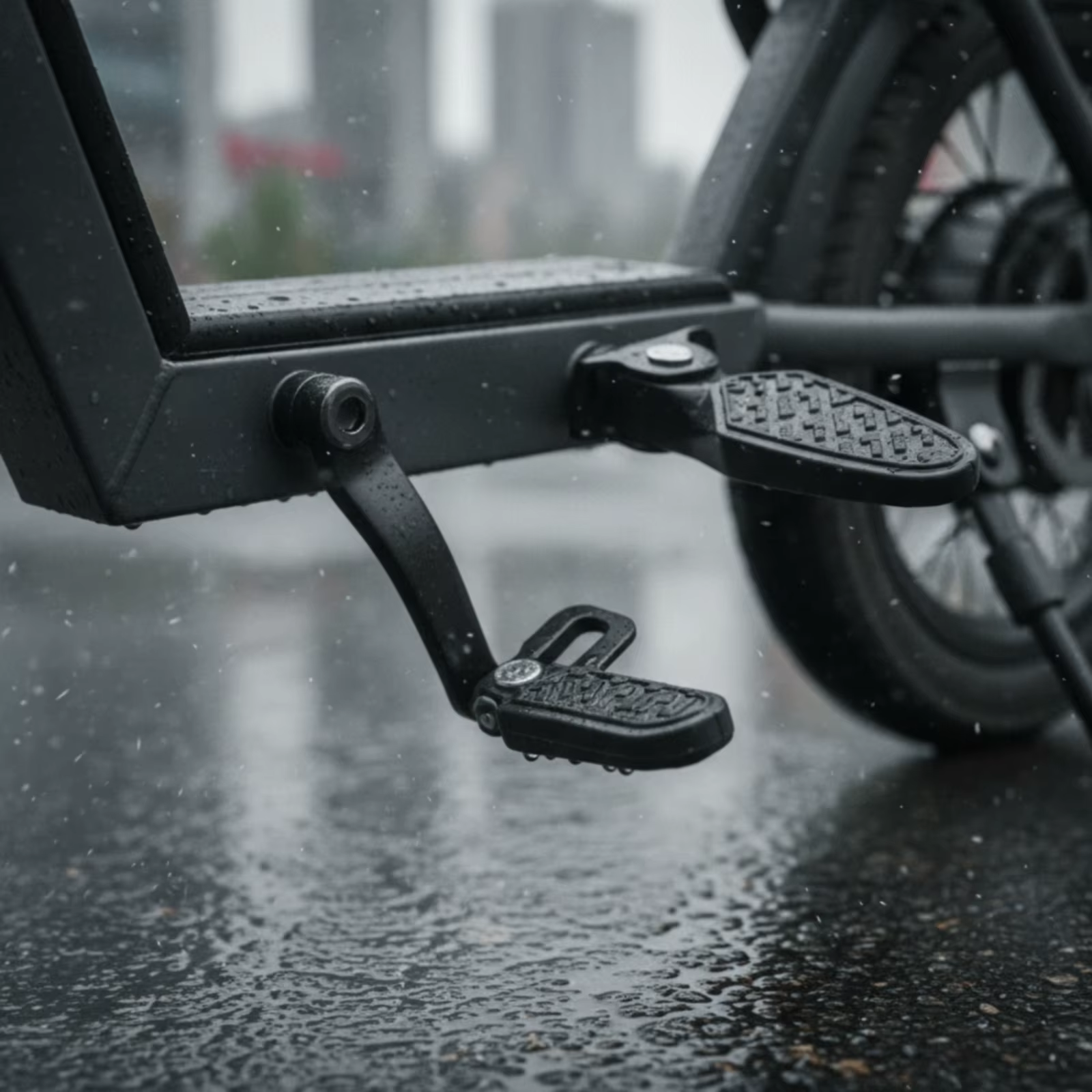 Repose-pieds pour vélo électrique