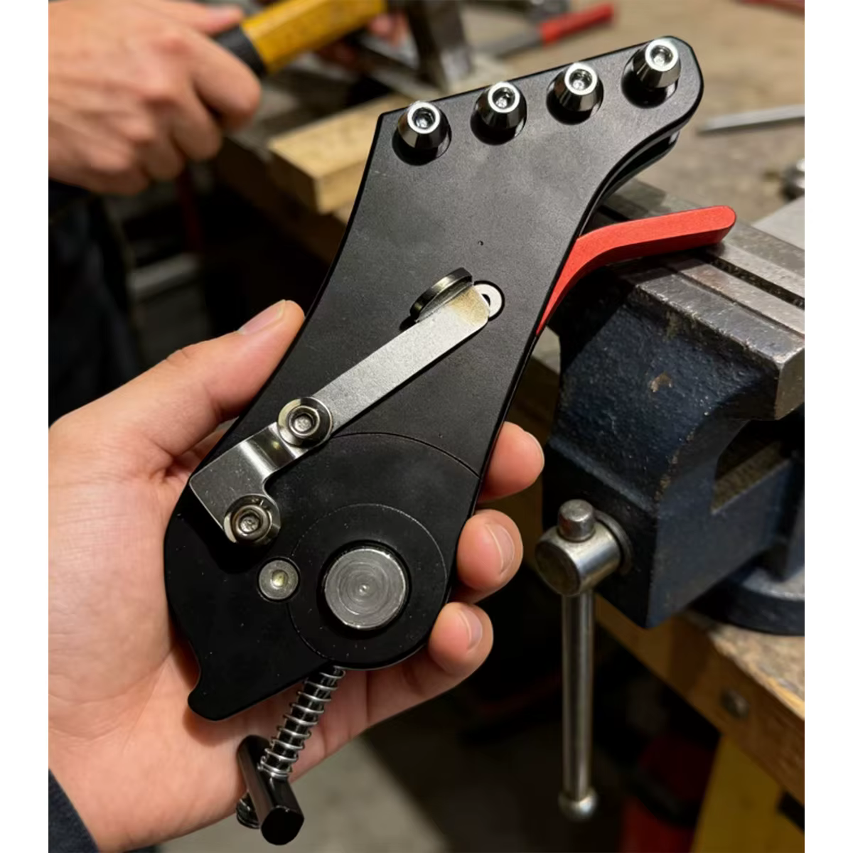 Système de pliage de scooter électrique, assemblage en alliage d'aluminium, pièces de pliage de scooter électrique pour accessoires LAOTIE BOYUEDA