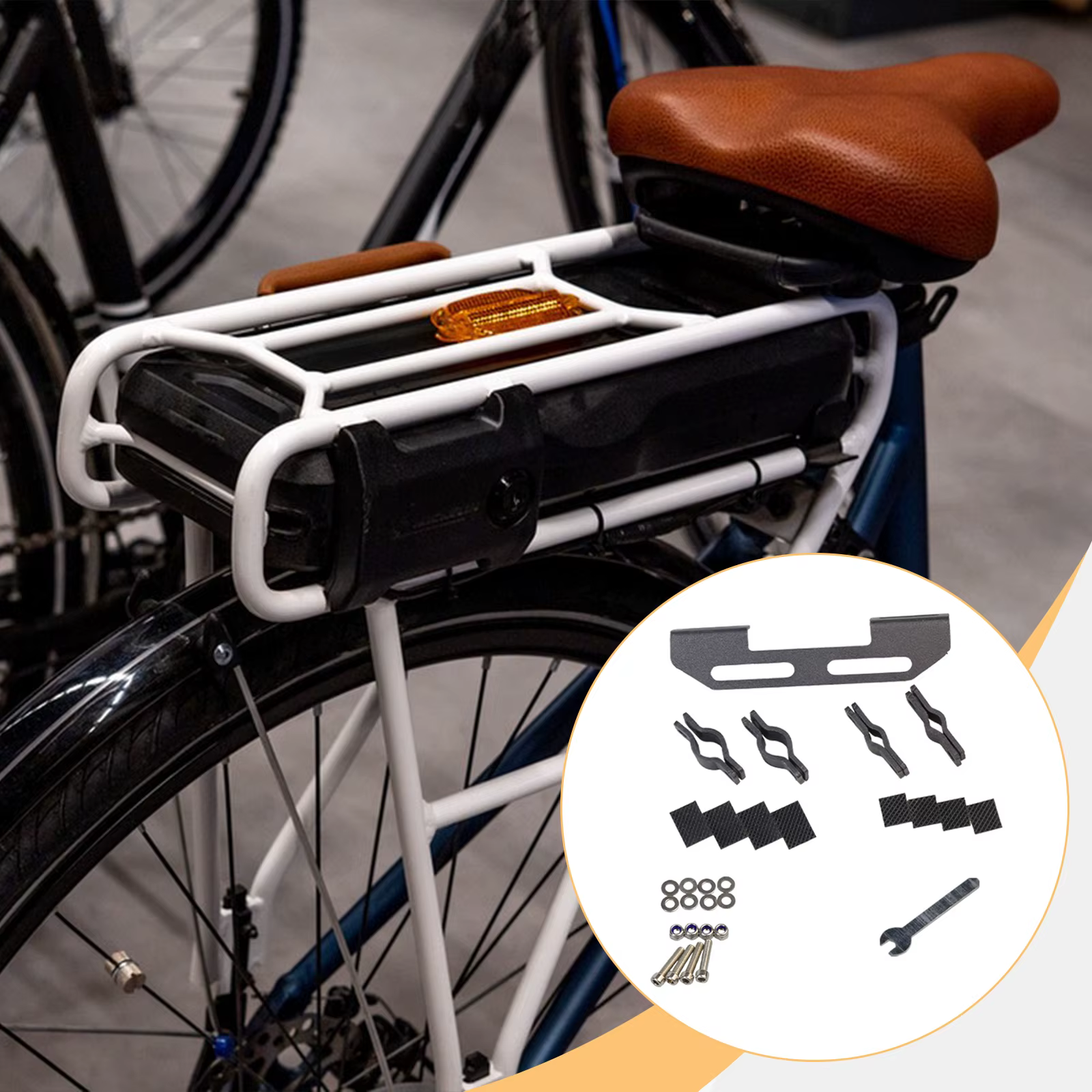 Support de feu arrière de vélo