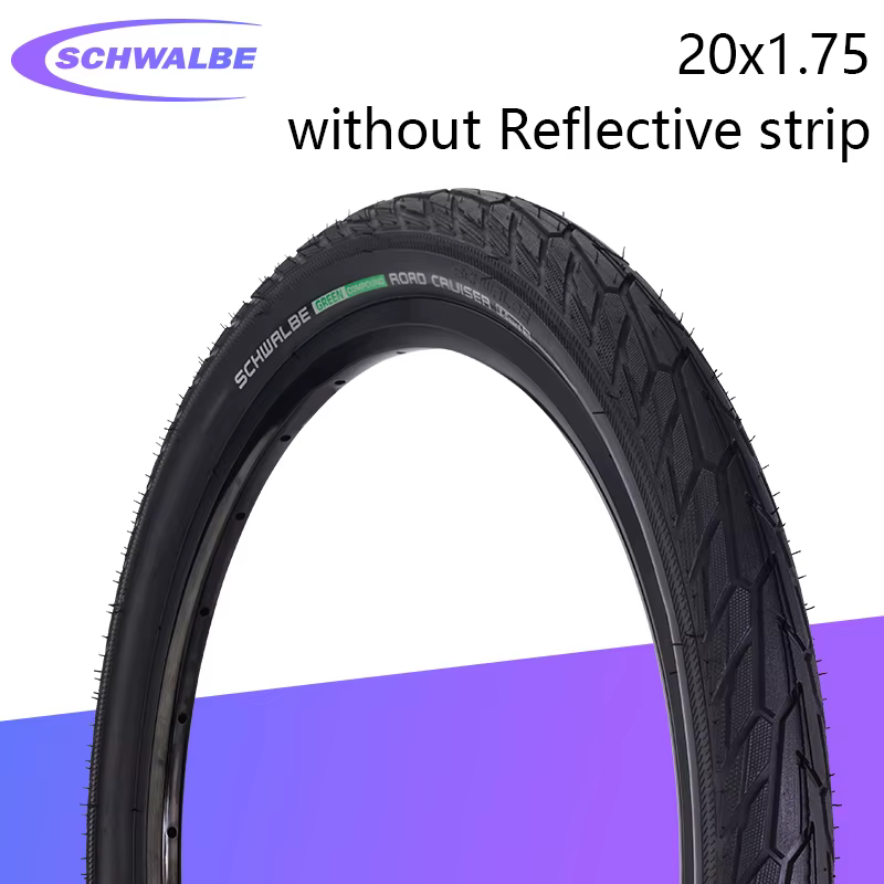 Schwalbe-Vélo électrique pliant Cruiser, 16x1.75, 20x1.75, 47-406, 16/20 pouces, en acier, lique75PSI, 510g/pièce