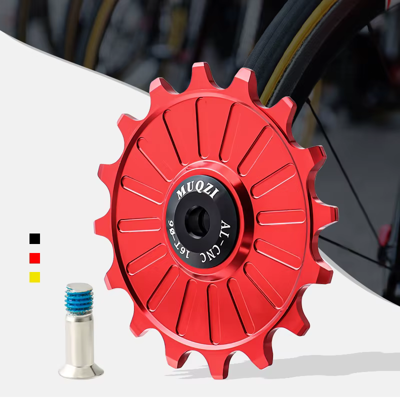 MUQZI roulement en céramique roue Jockey 11T 12T 13T 14T 15T 16T 17T vtt vélo de route dérailleur arrière poulies ultralégères