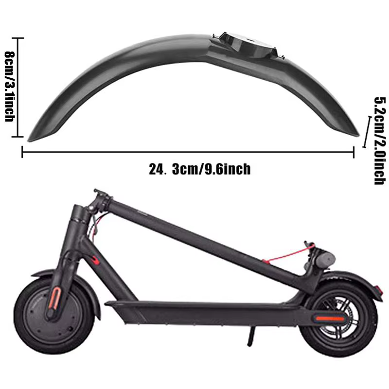 Garde-boue avant pour Scooter électrique Xiaomi Mijia M365 1S Pro Pro2 M187 Mi3 Bird Spin