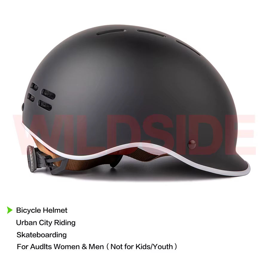 Casque de vélo de route urbain étanche à la pluie pour hommes et femmes