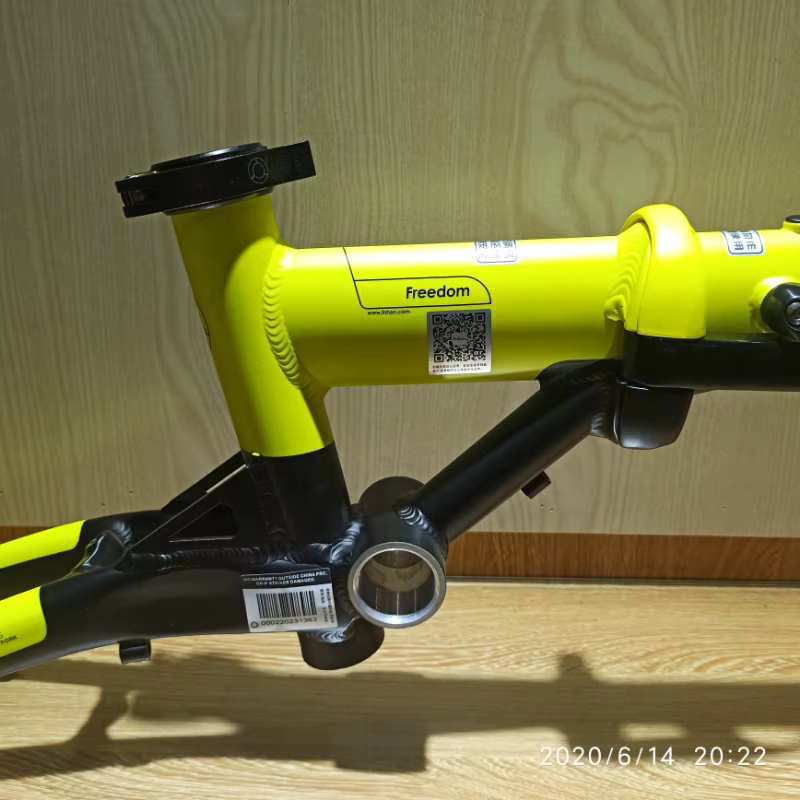 Fnhon-Cadre de vélo en alliage Freedom