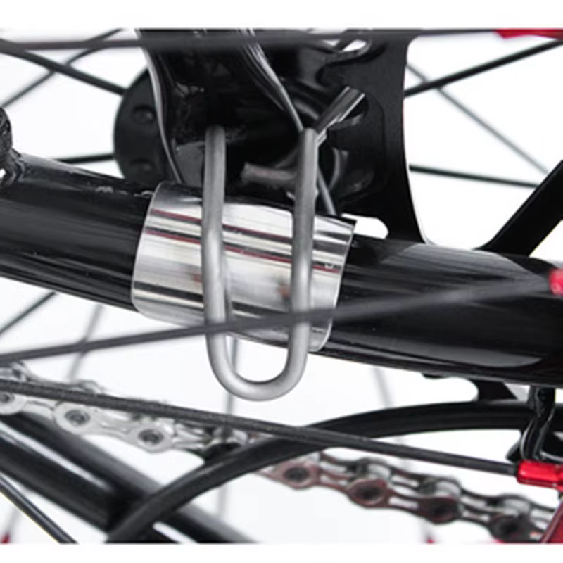 Accessoires de vélo pliant en alliage de titane
