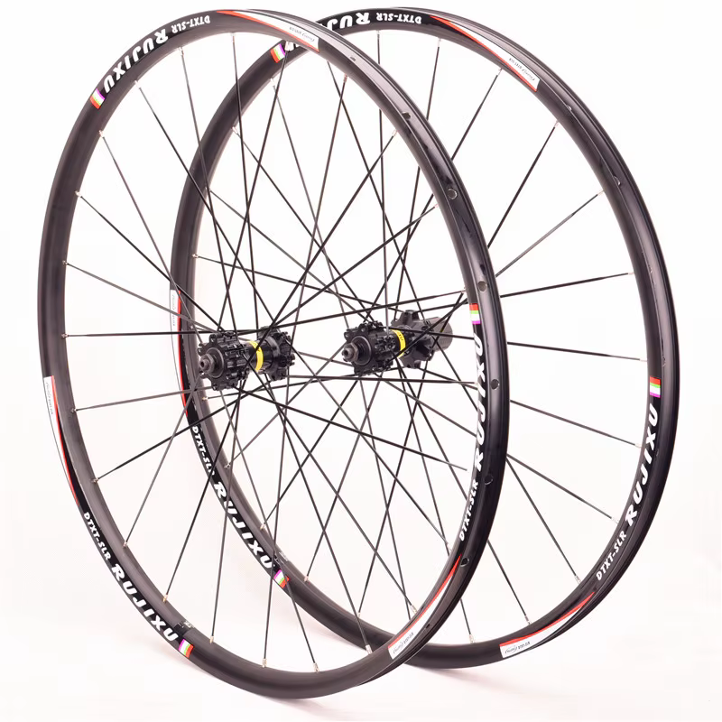Paire de roues VTT super légères avec frein à disque