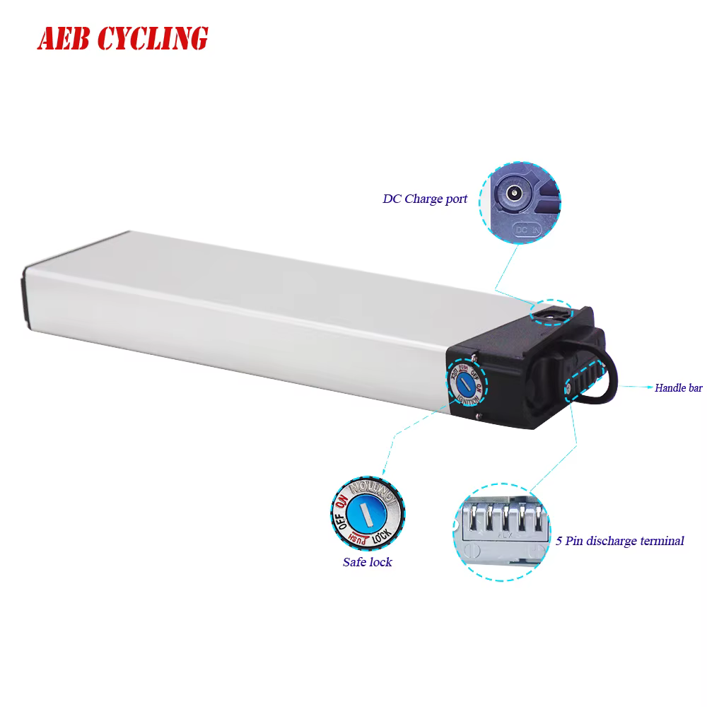 Batterie de remplacement pour vélo électrique MATE S 36V 14.5Ah 16Ah 17.5Ah