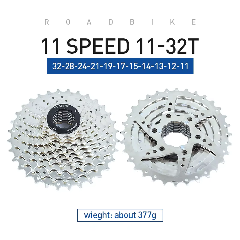 8 9 10 11 vitesses Velocidade11-25T/28T/32T/36T roue libre vélo de route Cassette