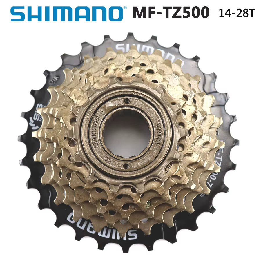 Shimano MF-TZ500 6v 7v roue libre de vélo 14-28T 14-34T pignon 6s 7s acier pour vtt route pliant accessoires