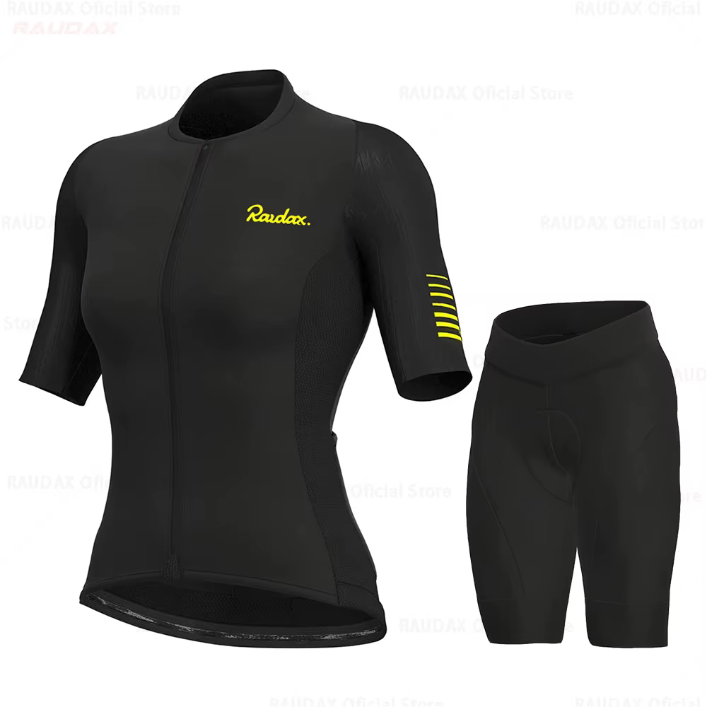 2025 Raudax femmes vêtements de cyclisme Ropa Ciclismo Mujer manches courtes Maillot