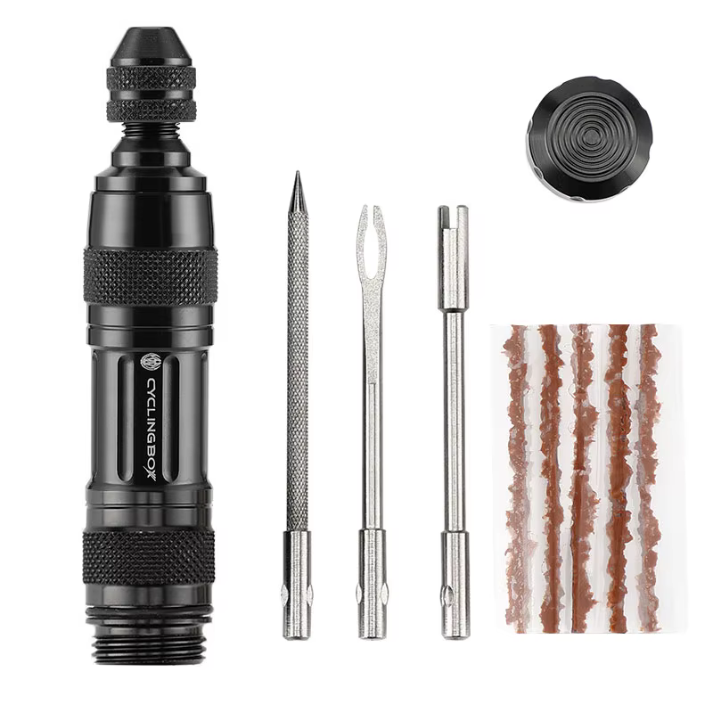 Kit de crevaison de pneus Tubeless de vélo