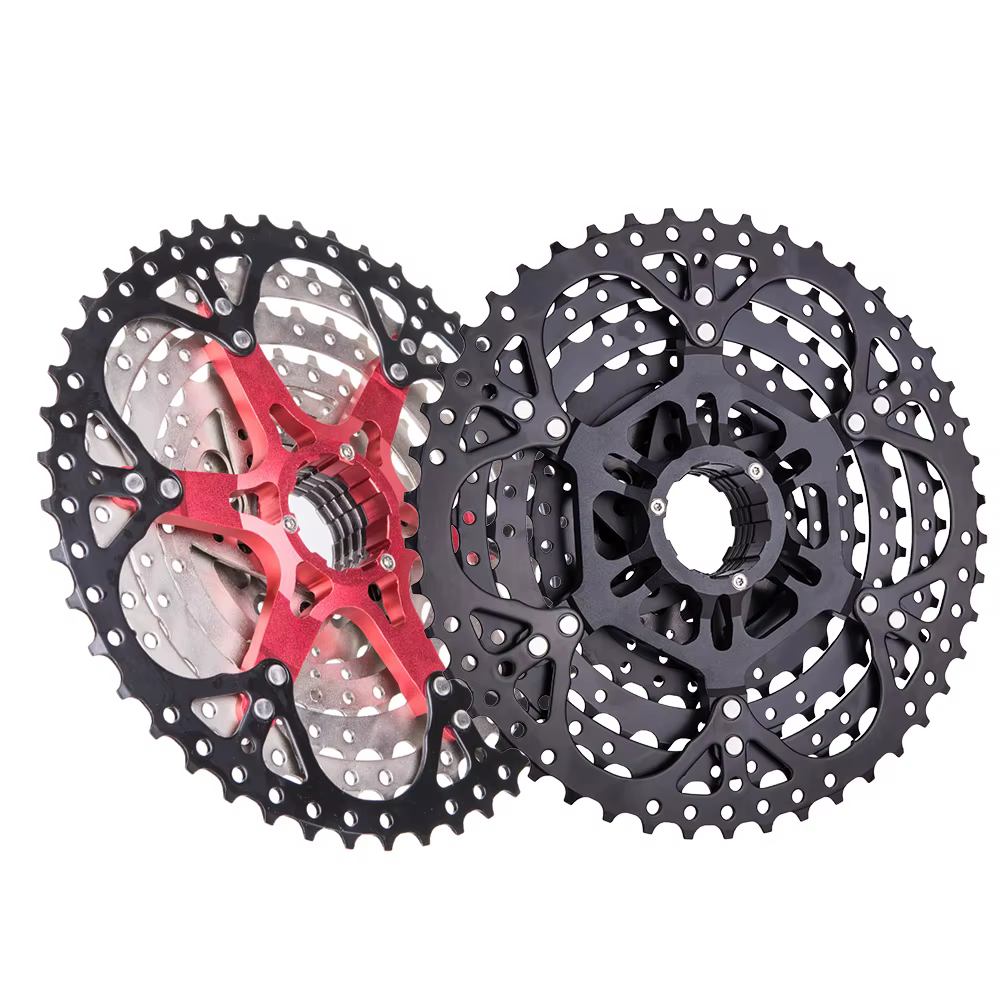 Cassette VTT 9 vitesses 11-46T avec rallonge de suspension