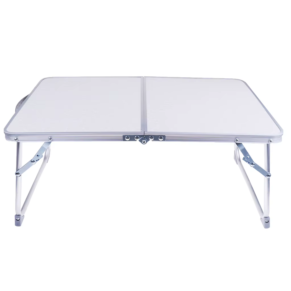 Table pliante de camping en aluminium portable, lit de service petit-déjeuner, table de pique-nique pour le camping, la randonnée, les outils d'extérieur