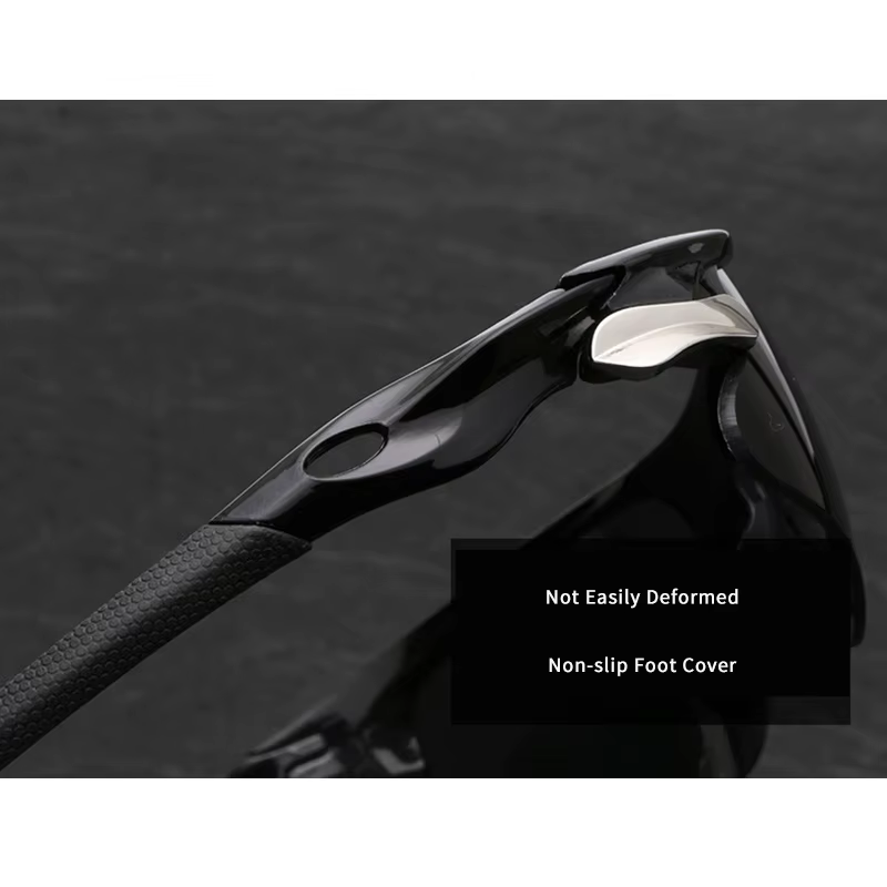 Lunettes de soleil de vélo multicolores coupe-vent