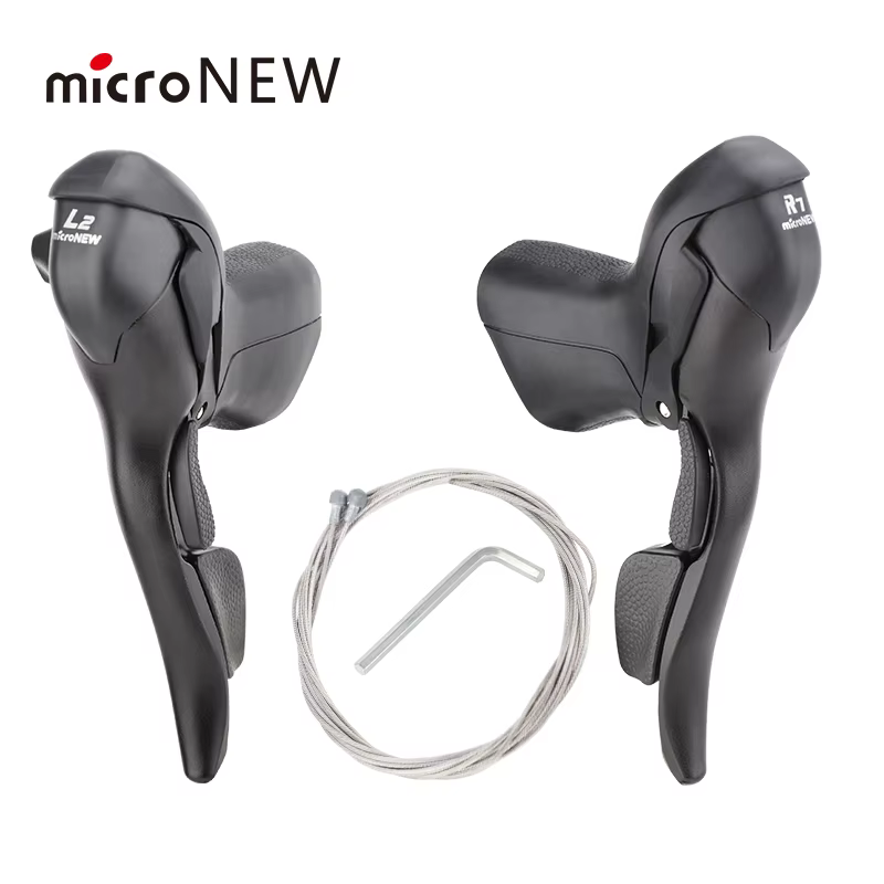 MicroNEW vélo de route manette de vitesse 2*10 vitesses pour guidon 22.2-23.8mm 7/8/9