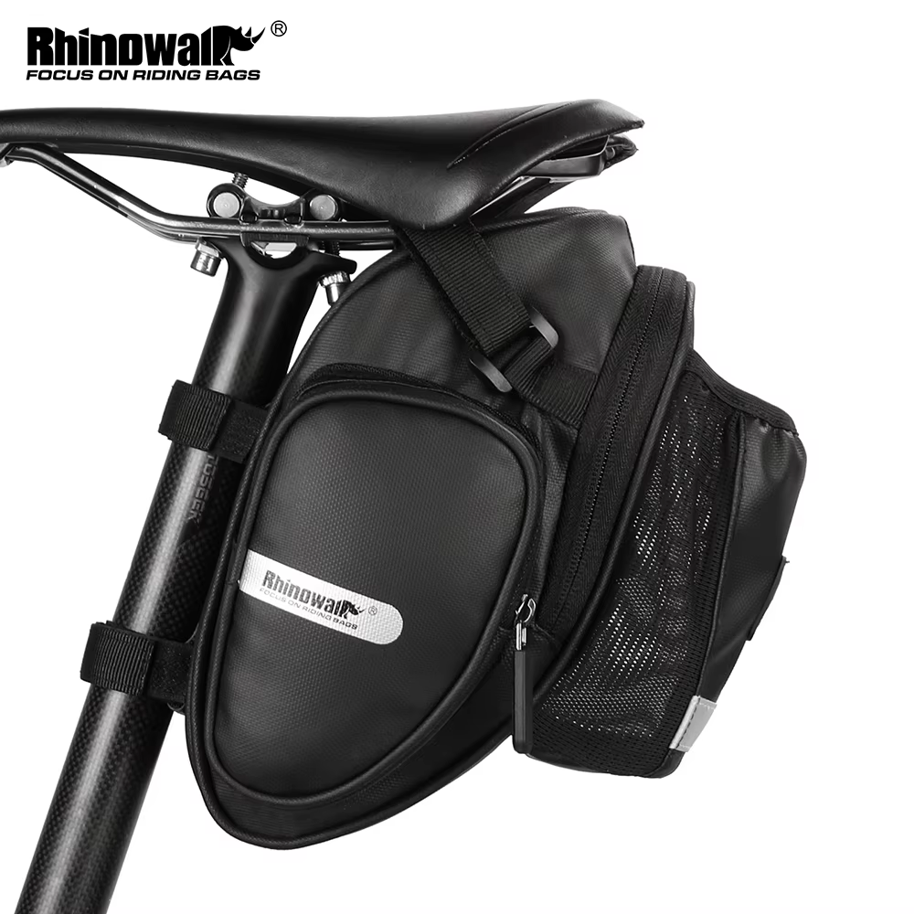 Rhinowalk – sac de selle de vélo étanche avec poche pour bouteille d'eau