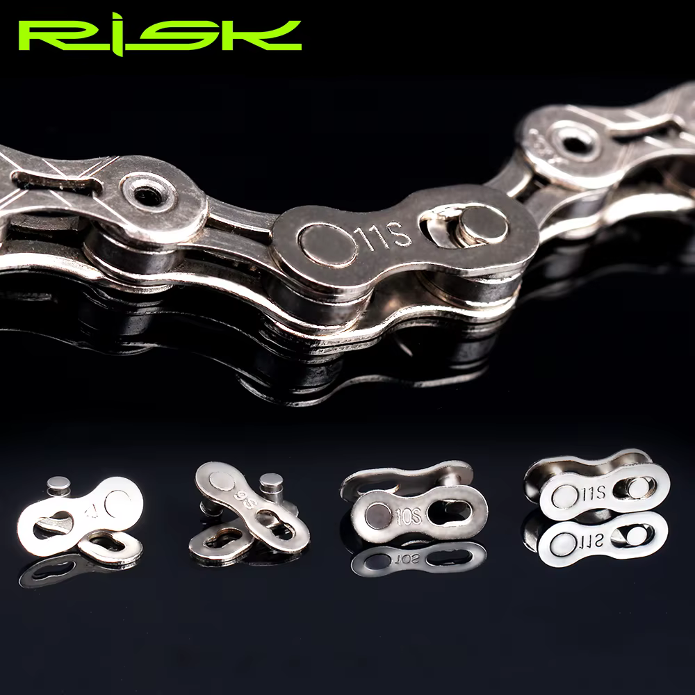 RISK – ensemble de connecteurs de chaîne de vélo à maillons rapides