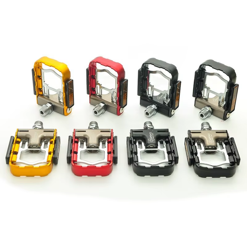 SAPIENCE-Pédale magnétique pliable pour vélo de route, VTT, Bromsilice