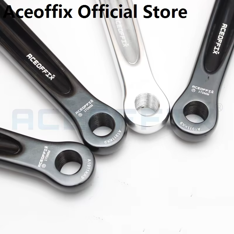 Aceoffix 130BCD pédalier rétro vélo ultraléger 14 16 20 pouces manivelle