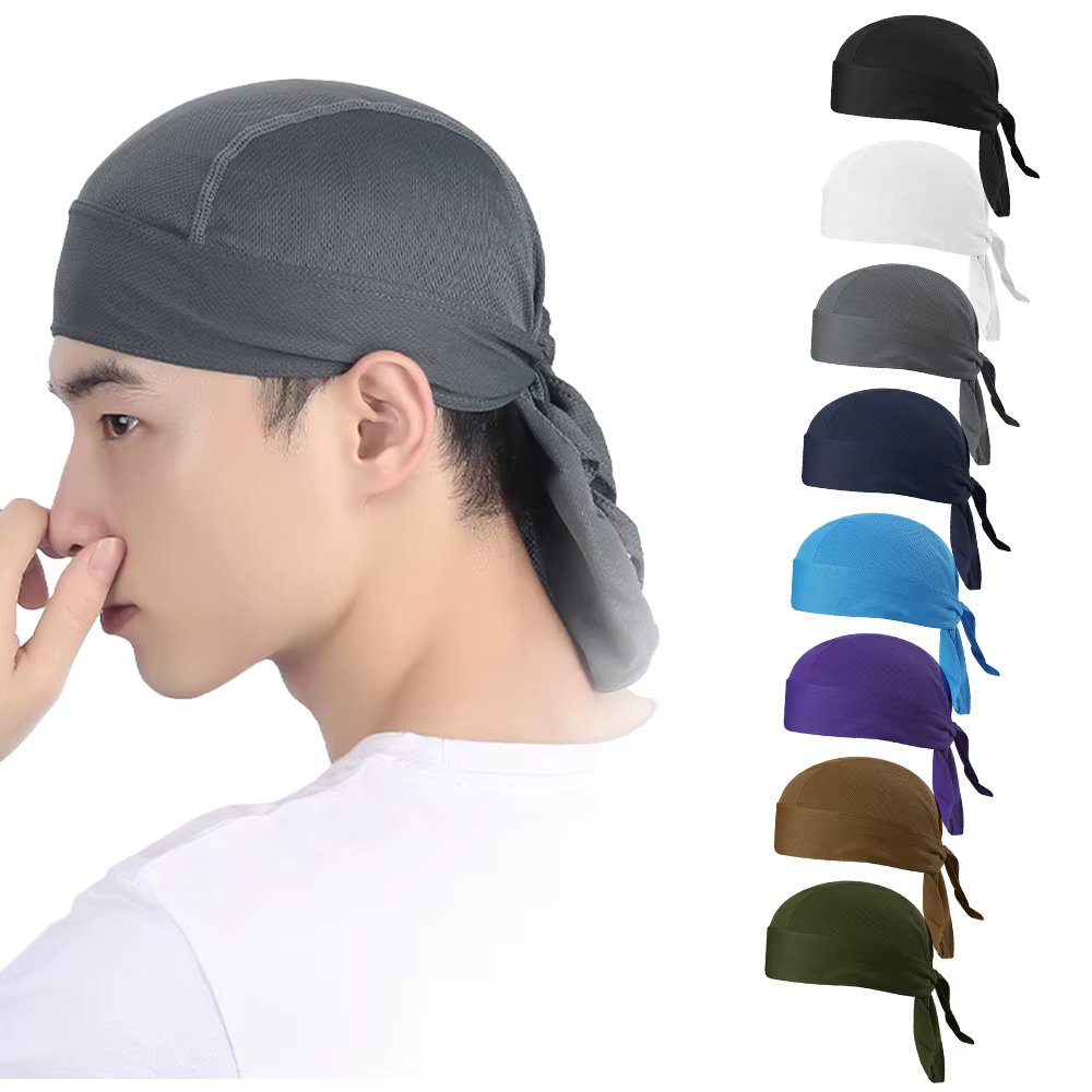 Chapeau de cyclisme sous le casque pour homme