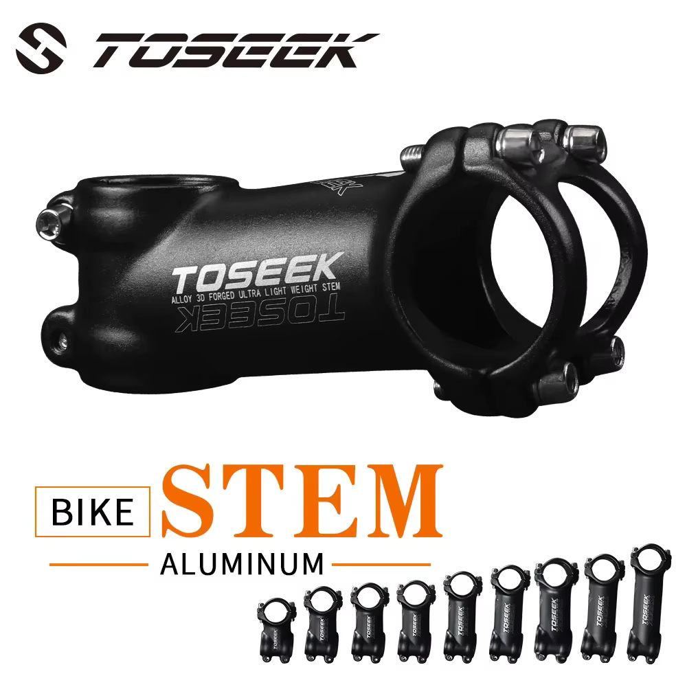 TOSEEK tige de vélo en aluminium ultralégère 7 degrés