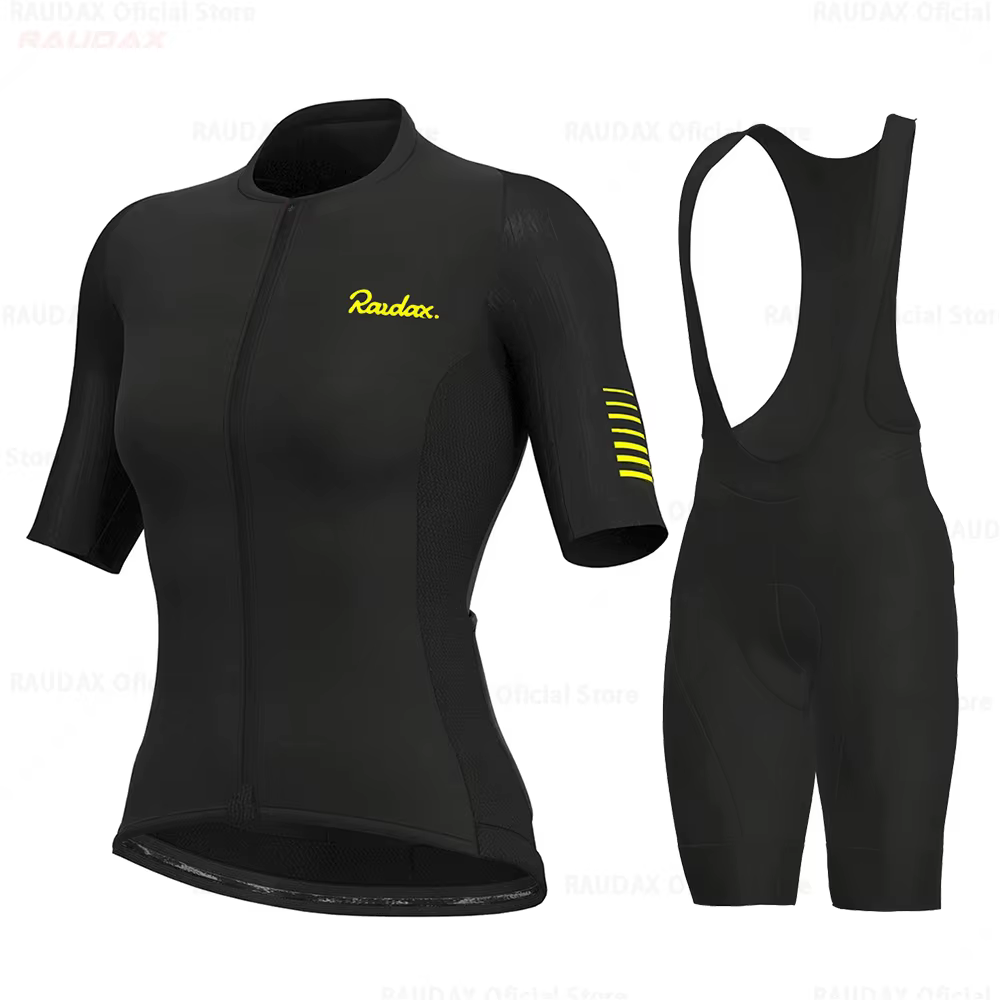 2025 Raudax femmes vêtements de cyclisme Ropa Ciclismo Mujer manches courtes Maillot