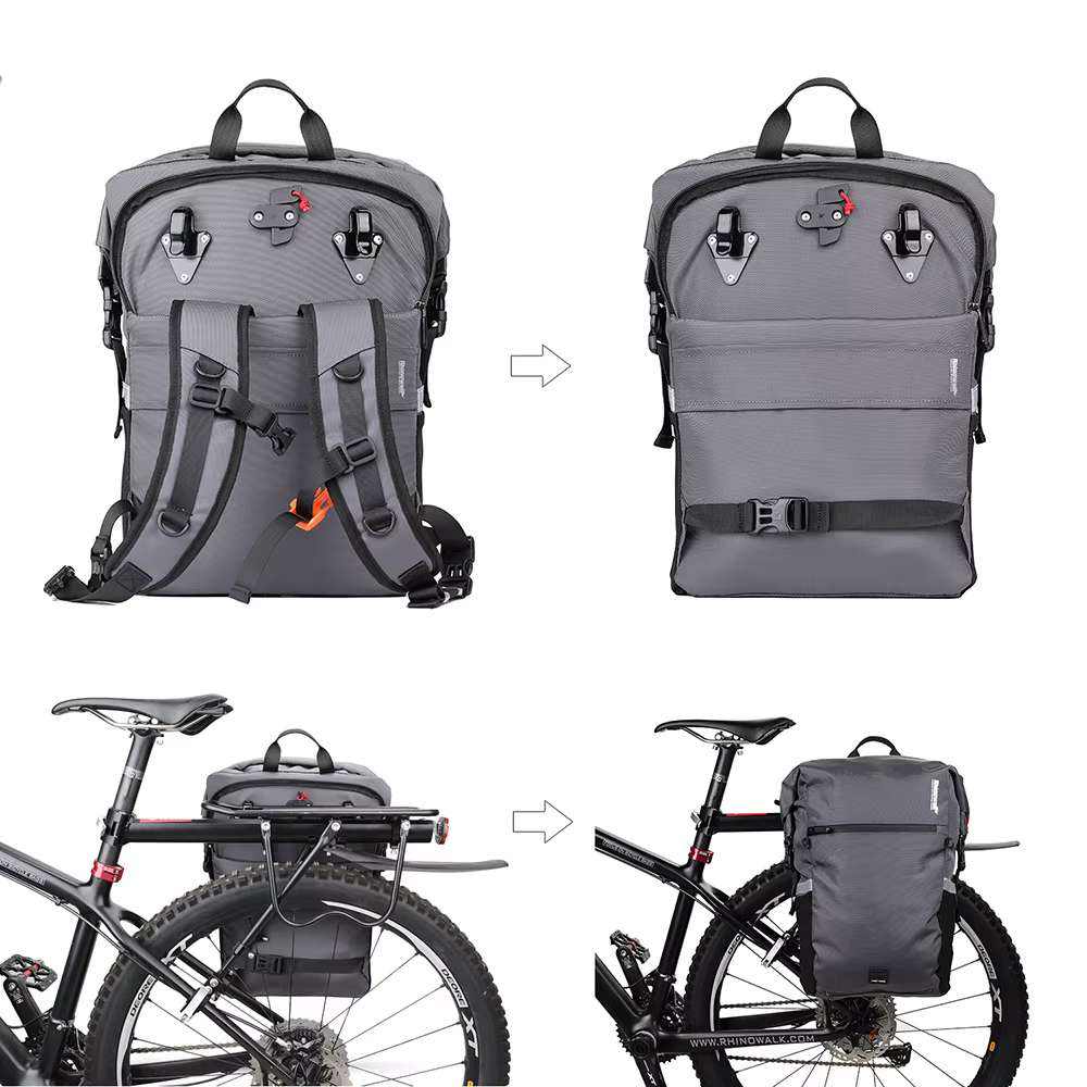 Sacoche latérale pour vélo Rhinowalk 24L