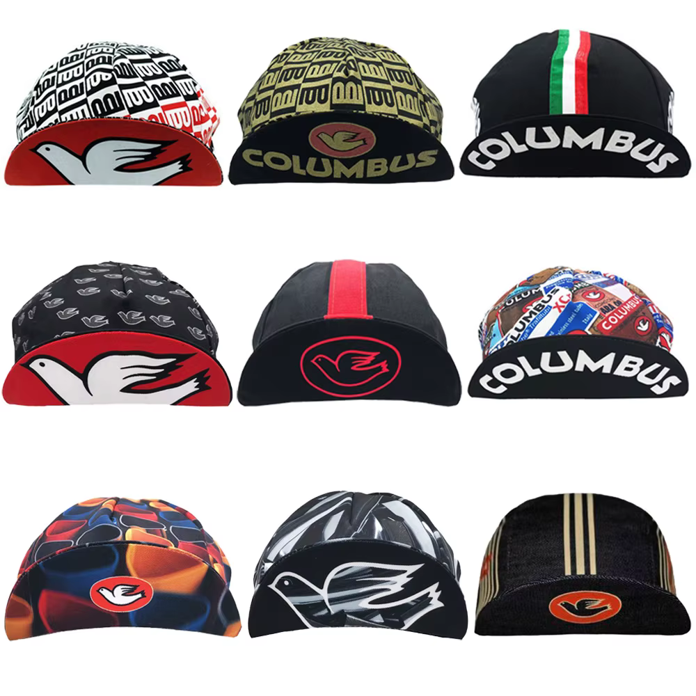 Columbus casquette de cyclisme Gorra Ciclismo chapeau de vélo respirant Polyester casquettes