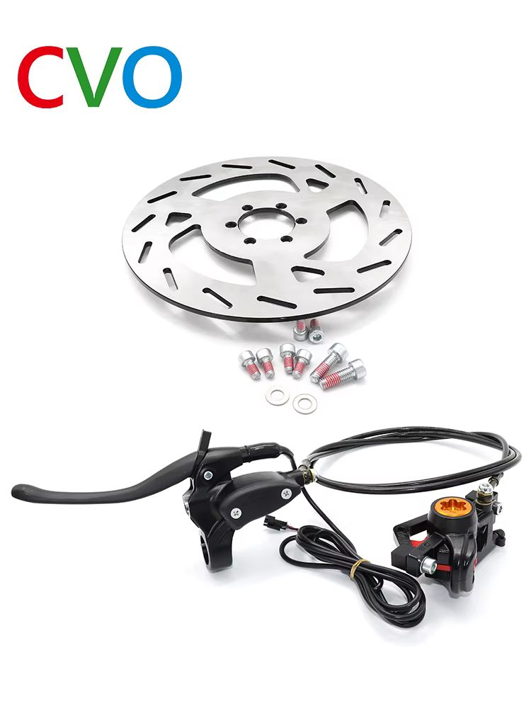 Ccalculator-Jeu de freins à disque hydrauliques pour vélo électrique